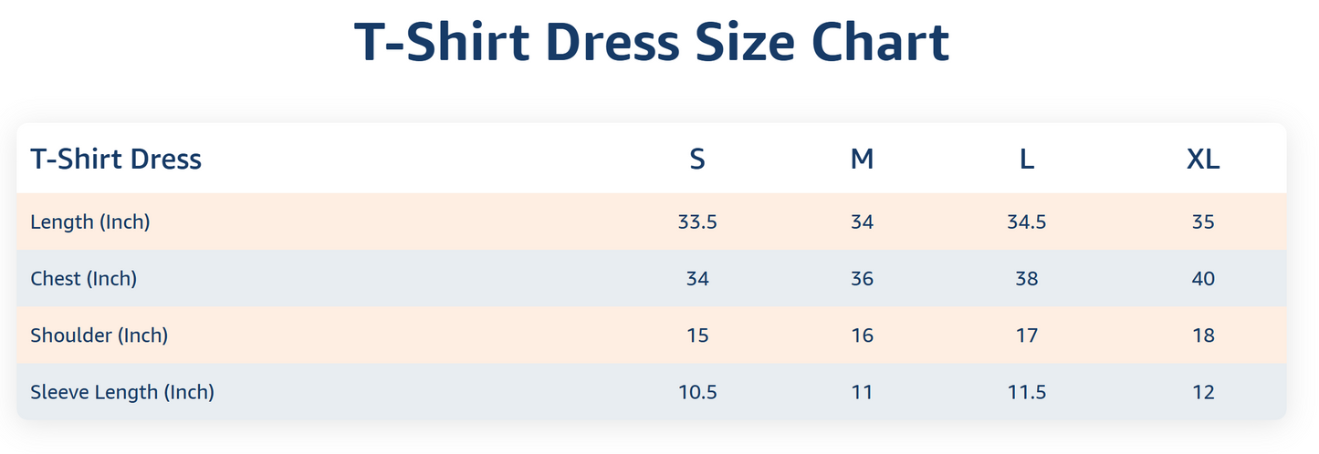 T-shirt_Dress_Size_Guide